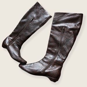 Vintage Farylrobin Knee High Leather Boots